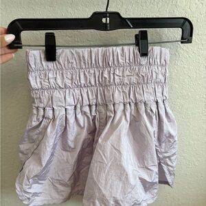 Free People Lavender Athletic Shorts